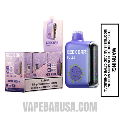 Meta Moon Geek Bar Pulse Disposable Vape With Bundle Pack