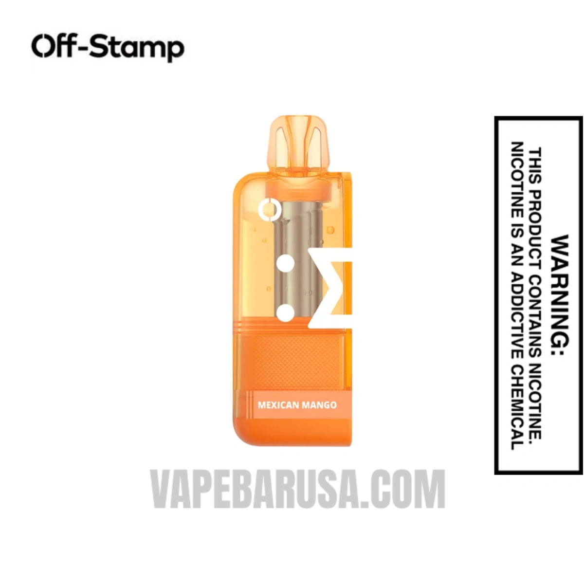 Mexican Mango Off Stamp X Crystal Cube 35K Disposable Vape Pod