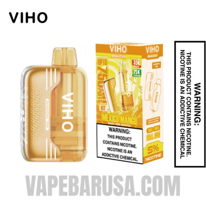 Mexico Mango VIHO Shadow 75K Vape Kit With Package Box