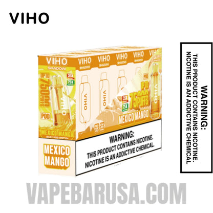 Mexico Mango VIHO Shadow 75K Vape Pod With Bundle Pack