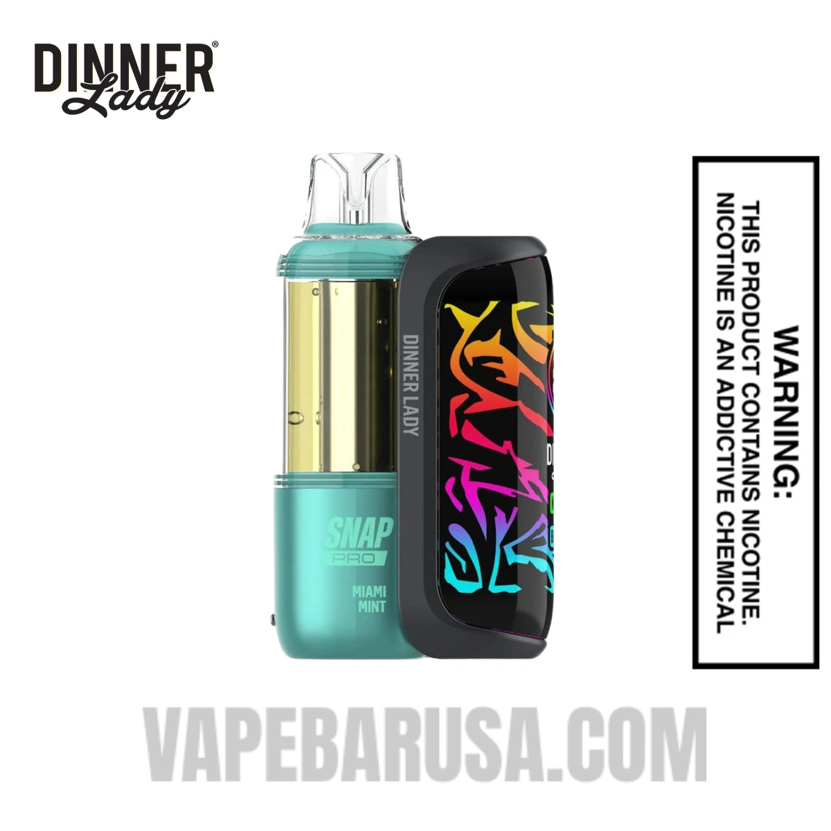 Miami Mint Dinner Lady Snap Pro 35K Disposable Vape Kit