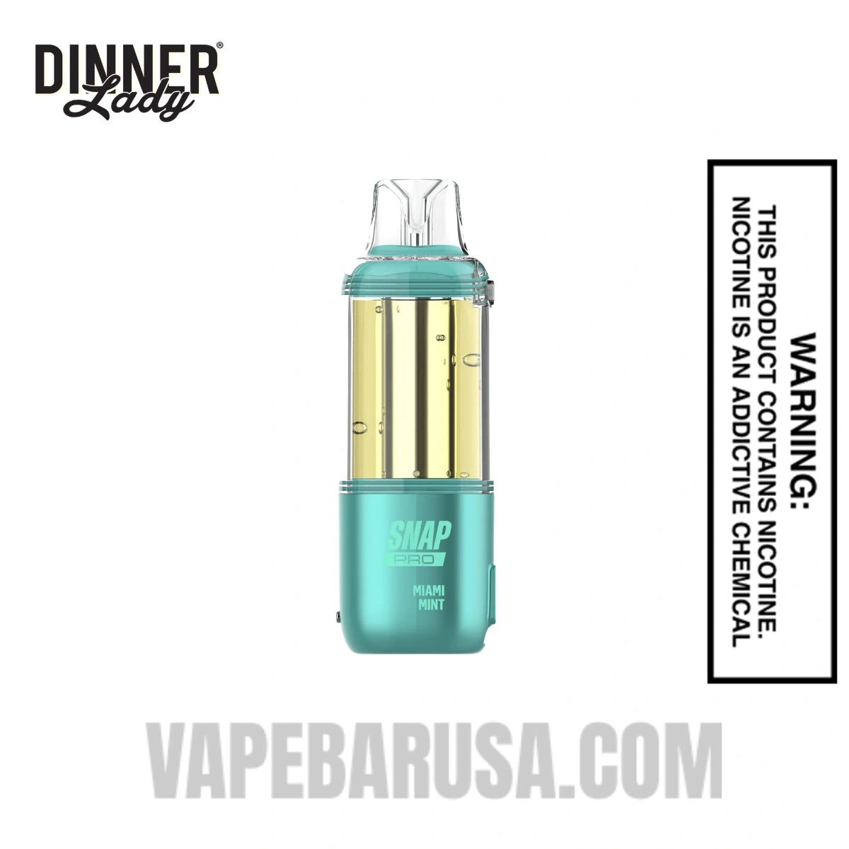Miami Mint Dinner Lady Snap Pro 35K Disposable Vape Pod