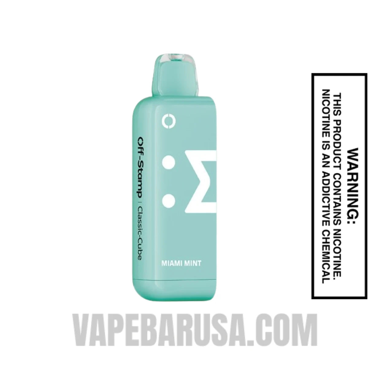 Miami Mint Off Stamp Classic Cube 25K Disposable Pod