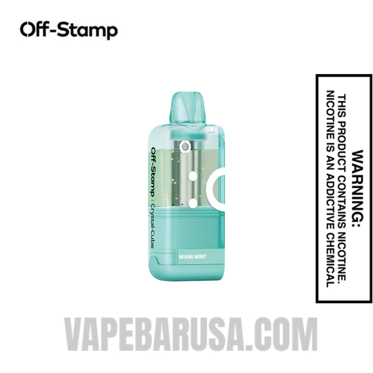 Miami Mint Off Stamp X Cube Crystal Cube 35K Vape Pod