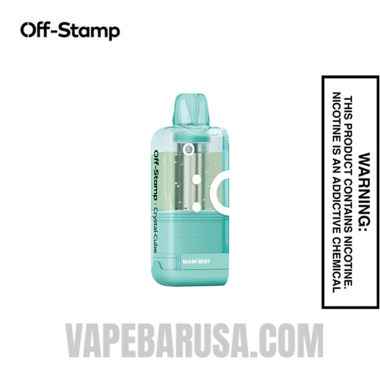 Miami Mint Off Stamp X Cube Crystal Cube 35K Vape Pod