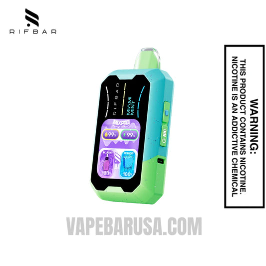 Miami Mint Rifbar MixPro Ice 40K Disposable Vape