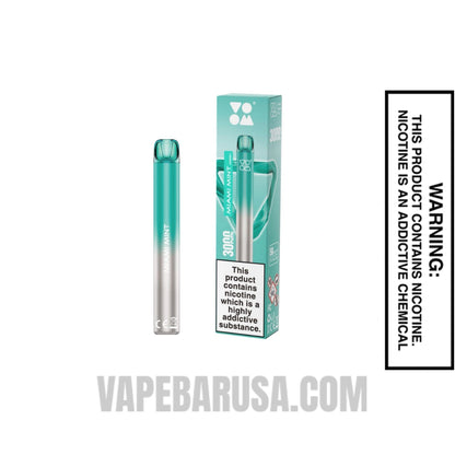 Miami Mint Voom Mesh 3000 Puffs Disposable Vape With Package Box
