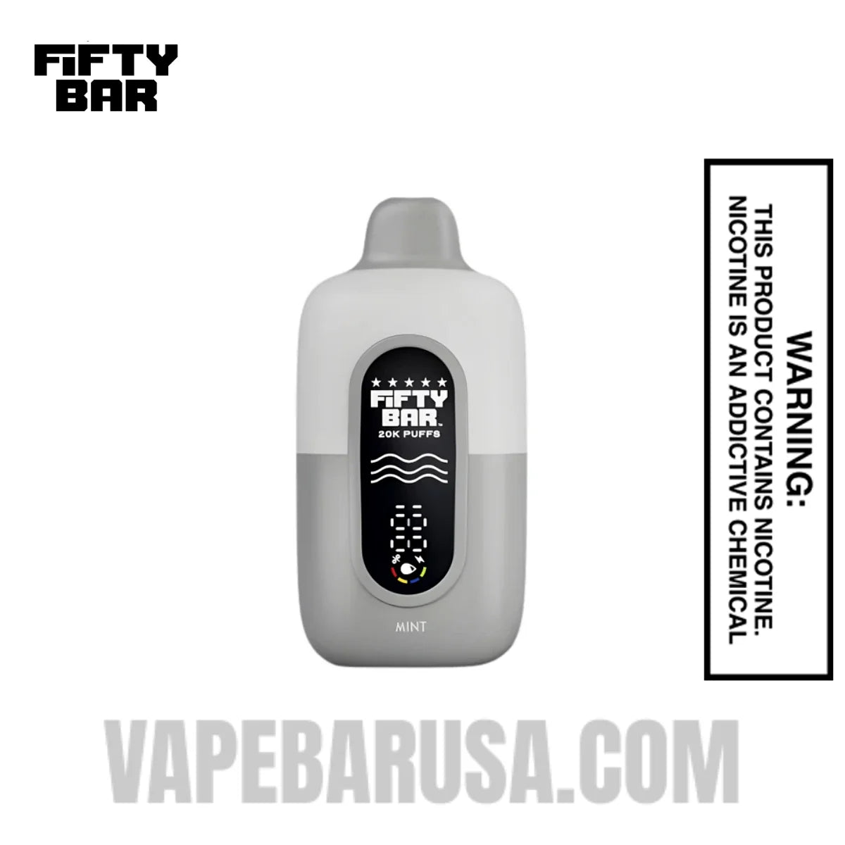 Mint Fifty Bar 20K Texas Edition Disposable Vape