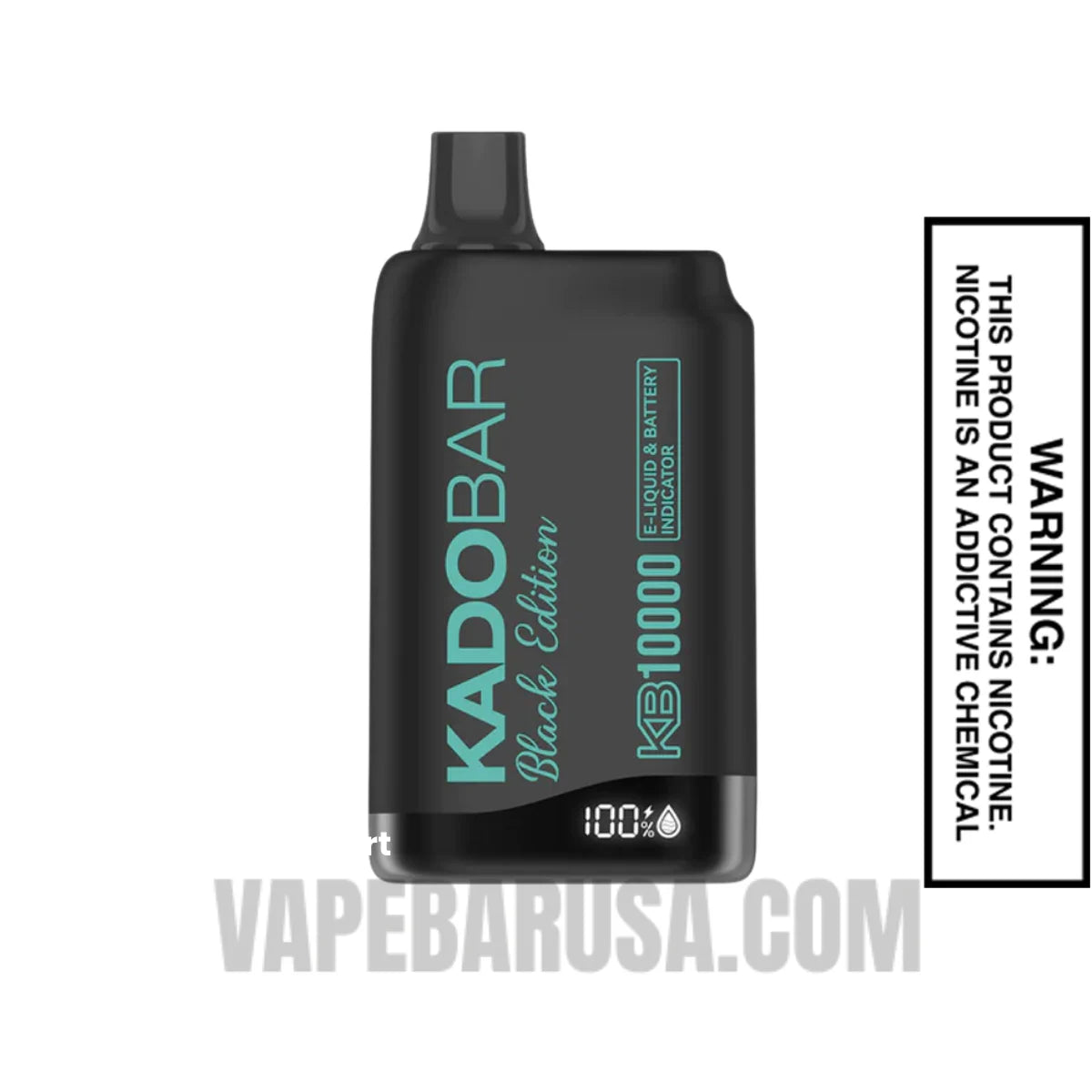 Mint Kado Bar Black Edition Disposable Vape