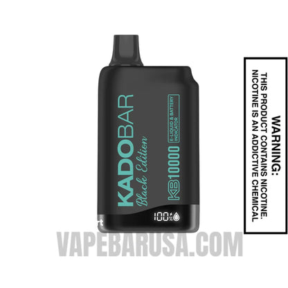 Mint Kado Bar Black Edition Disposable Vape