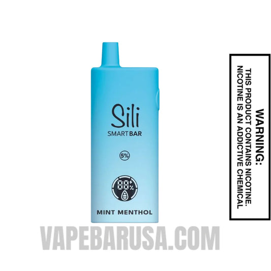 Mint Menthol Sili Smart Bar Vape 10000 Puffs