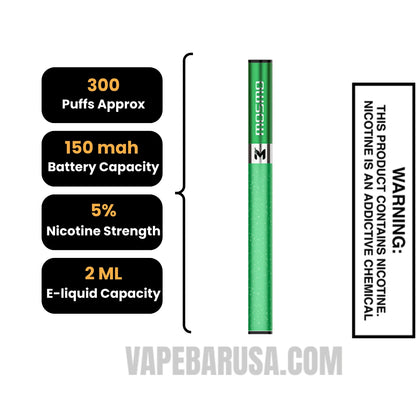 Mint MOSMO Stik Disposable Specifications