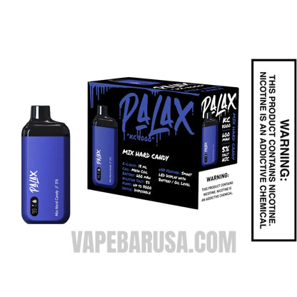 Mix Hard Candy Palax KC8000 Disposable Vape With Bundle Box