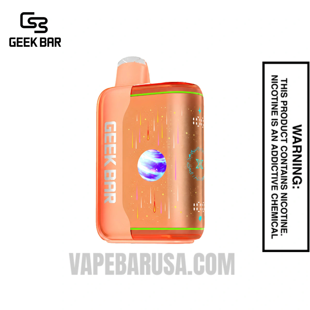 Orange Fcuking Fab Geek Bar Pulse X2 Disposable Vape