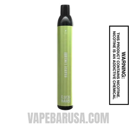 Orange Limeade Esco Bars 2500 Puffs Disposable Vape