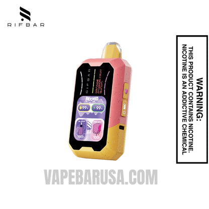 Orange Passion Fruit Guava Rifbar MixPro Sweet 40K Disposable Vape