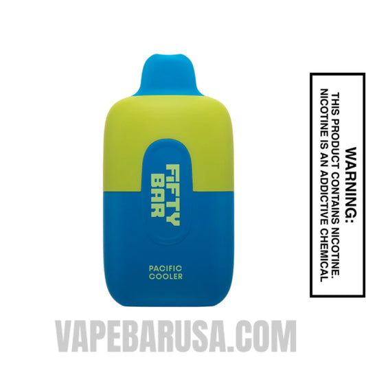 Pacific Cooler Fifty Bar Disposable Vape 6500 Puffs