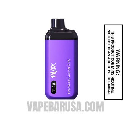Palax Straw Gummy Lemonade KC8000 Disposable Vape