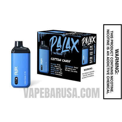 Palax Cotton Candy KC8000 Disposable Vape With Bundle Pack 
