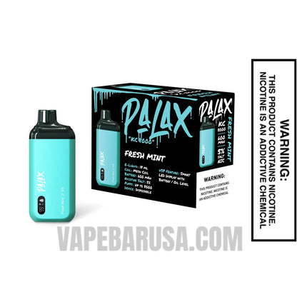 Palax Fresh Mint KC8000 Disposable Vape With Bundle Pack