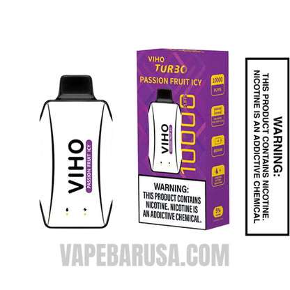 Passion Fruit Icy VIHO Turbo Vape 10000 Puffs With Package Box