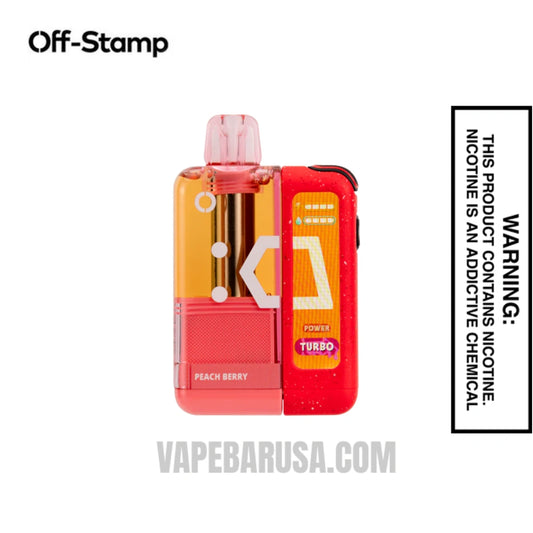 Peach Berry Off Stamp X Cube Crystal Cube 35K Vape Kit