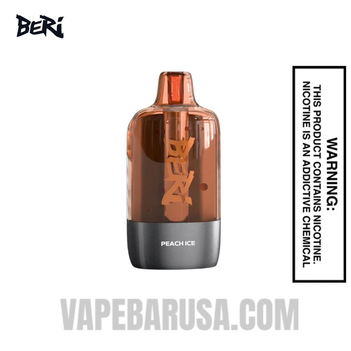 Peach Ice Beri Cliq 50K Disposable Vape Pod