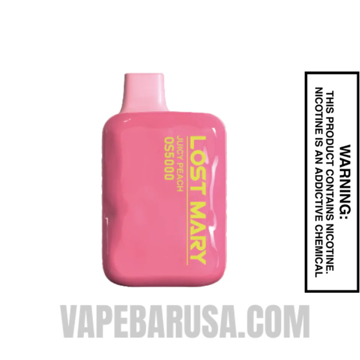 Peach Ice Lost Mary OS5000 Disposable Vape