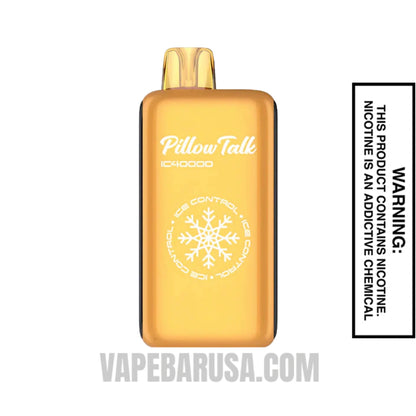 Peach Lemonade Pillow Talk IC40000 Disposable Vape