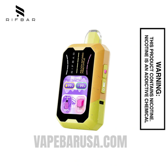 Peach Mango Pineapple Rifbar MixPro Sweet 40K Disposable Vape
