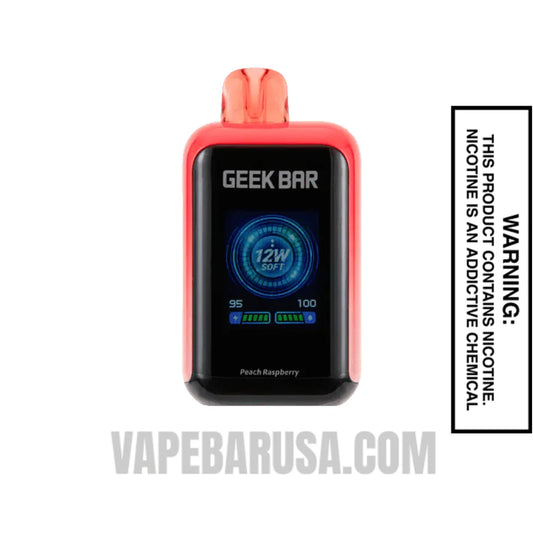 Peach Raspberry Geek Bar Skyview Disposable Vape