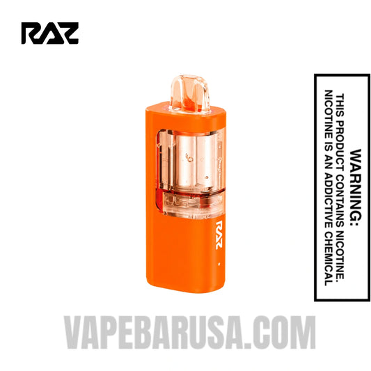 Peach Yummy RAZ VUE 50K Disposable Vape Pod
