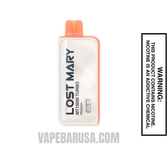 Peach+ Lost Mary MT15000 Turbo Disposable Vape Specifications