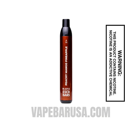 Peachy Mango Pineapple Esco Bars 2500 Puffs Disposable Vape