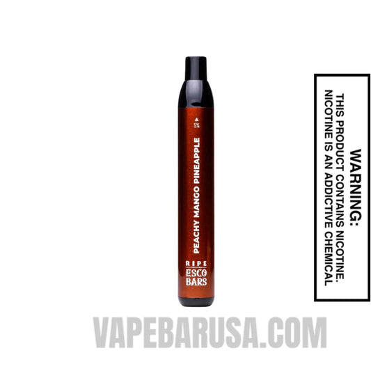Peachy Mango Pineapple Esco Bars 2500 Puffs Disposable Vape