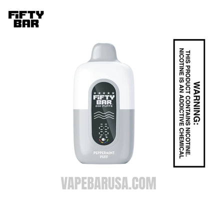 Peppermint Puff Fifty Bar 20K Disposable Vape