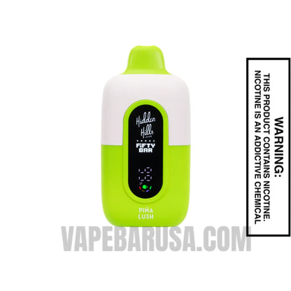 Pina Lush Hidden Hills X Fifty Bar 20K Vape