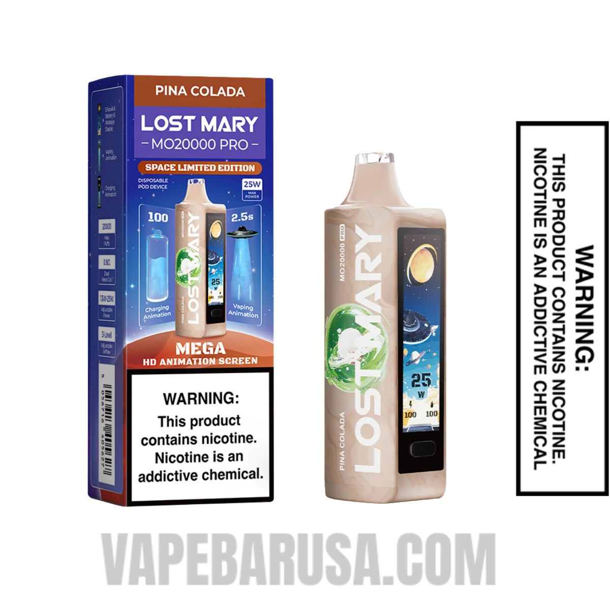 Pina Colada Lost Mary MO20000 Disposable Vape With Package Box