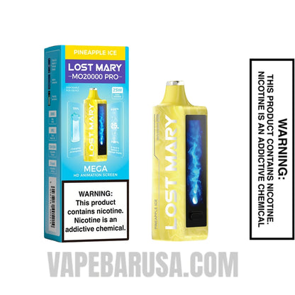Pineapple Ice Lost Mary MO20000 Disposable Vape With Package Box