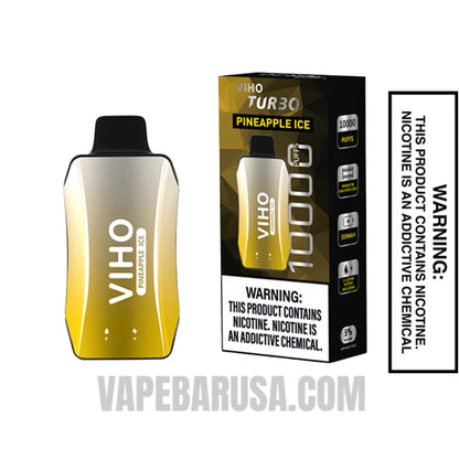 Pineapple Ice VIHO Turbo Vape 10000 Puffs With Package Box