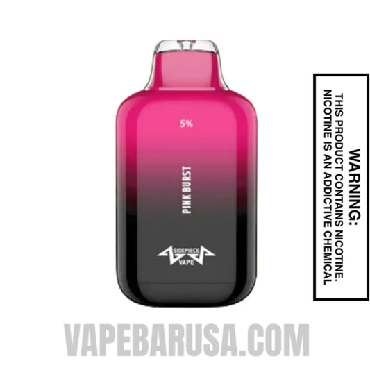 Pink Burst Sidepiece SP6000 Disposable Vape