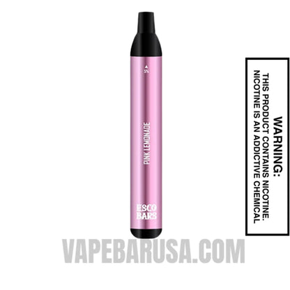 Pink Lemonade Esco Bars 2500 Puffs Disposable Vape
