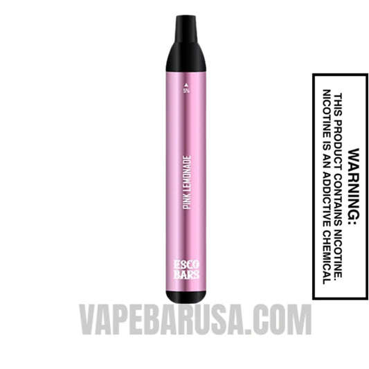 Pink Lemonade Esco Bars 2500 Puffs Disposable Vape