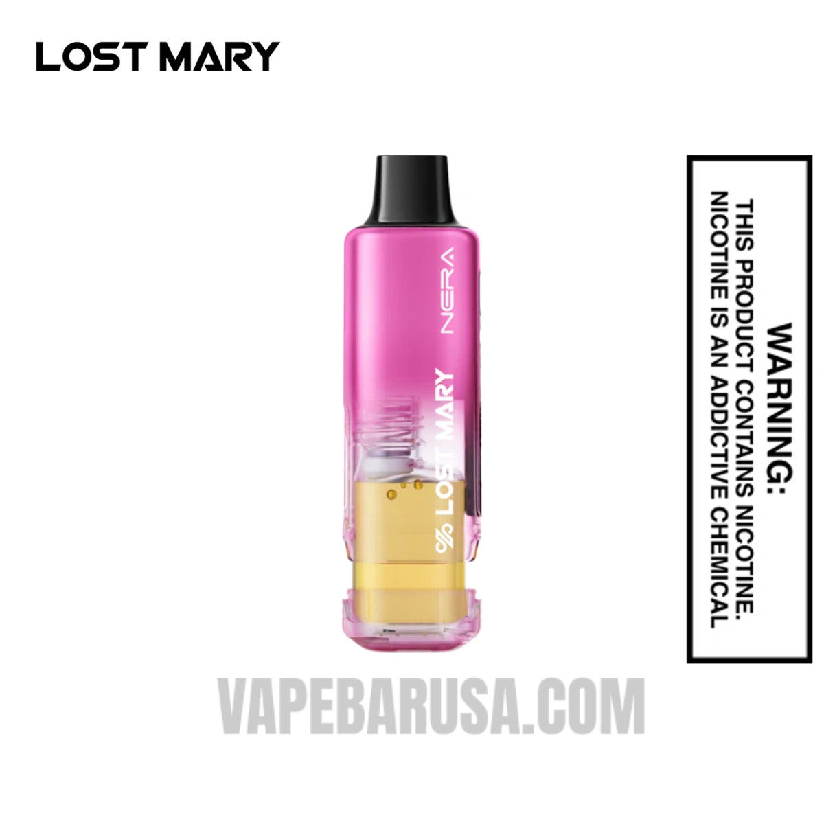 Pink Lemonade Lost Mary Nera Fullview 70K Disposable Pod