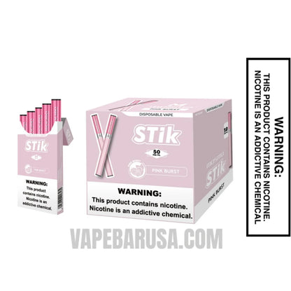 Pink Burst MOSMO Stik Disposable  With Bundle Box