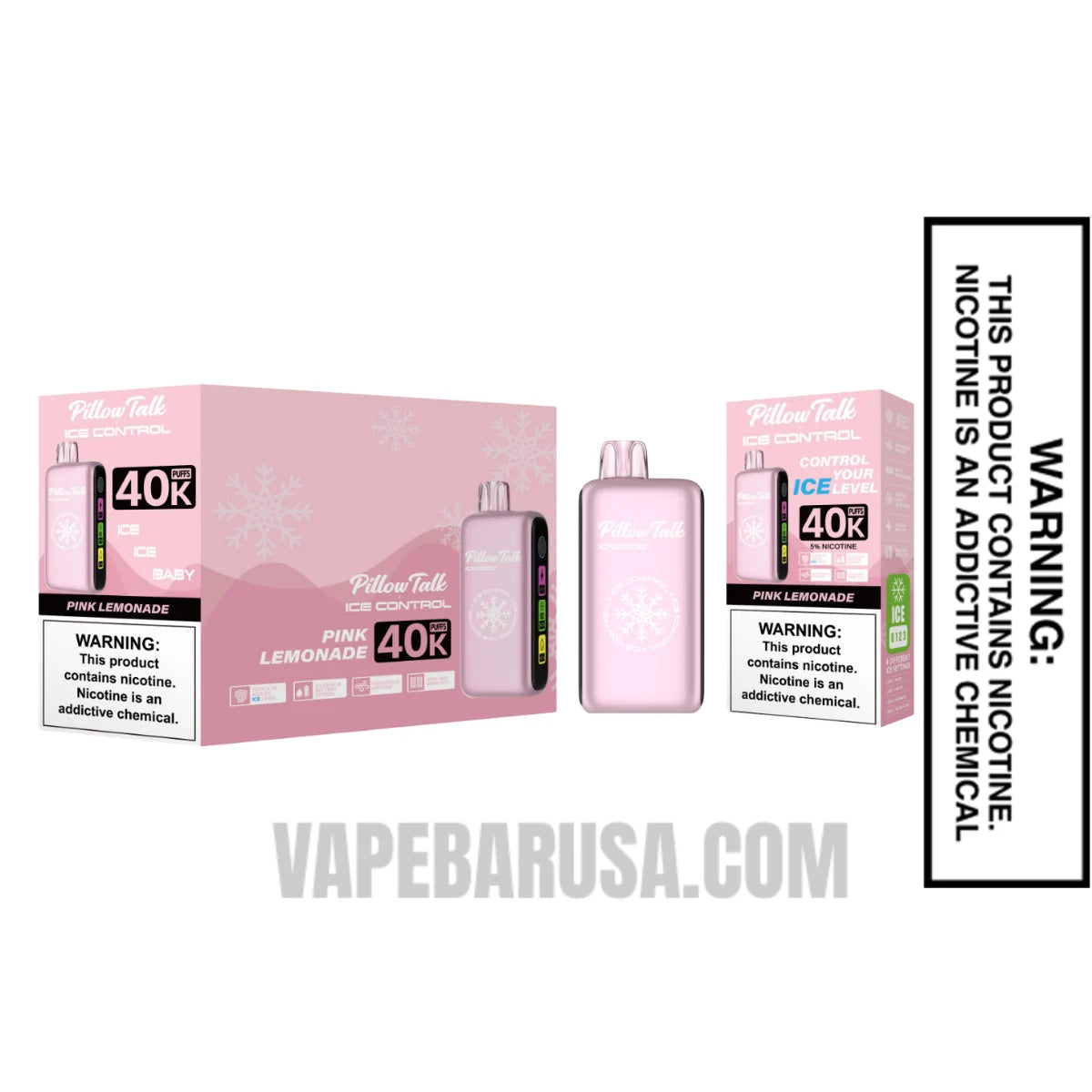 Pink Lemonade Pillow Talk IC40000 Disposable Vape With Bundle Pack