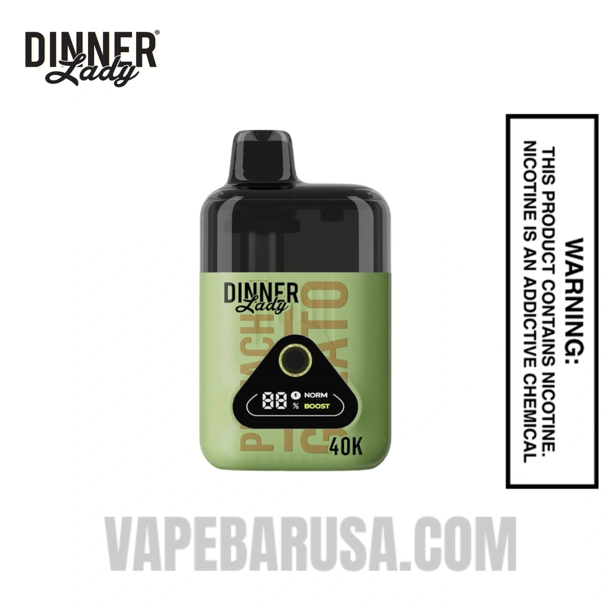 Pistachio Gelato Dinner Lady 40K Disposable Vape