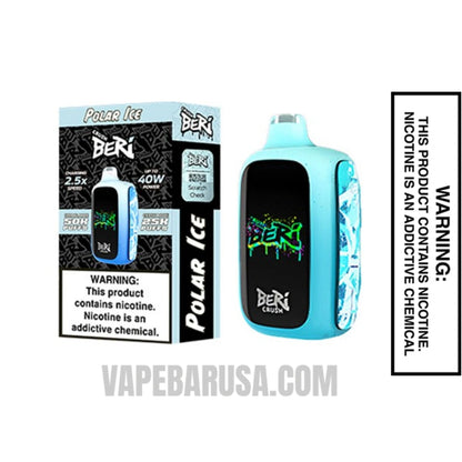 Polar Ice Beri Crush 50K Disposable Vape With Package Box