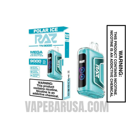 Polar Ice RAZ TN9000 Disposable Vape With Package Box
