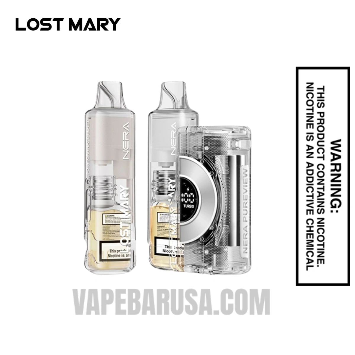Pomegranate Blast Lost Mary Nera Pureview 40K Vape Kit